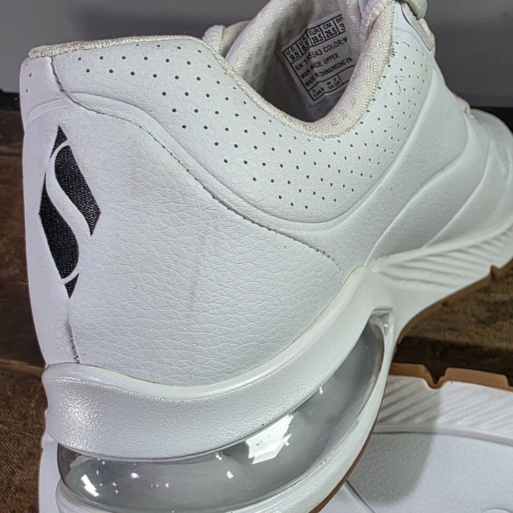 Skechers Street Uno 2-Air Around You Memory Foam Platform Wedge Sneakers. 9.5 - Picture 10 of 11